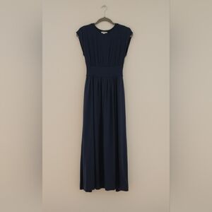 LOFT Dark Blue Maxi Dress
